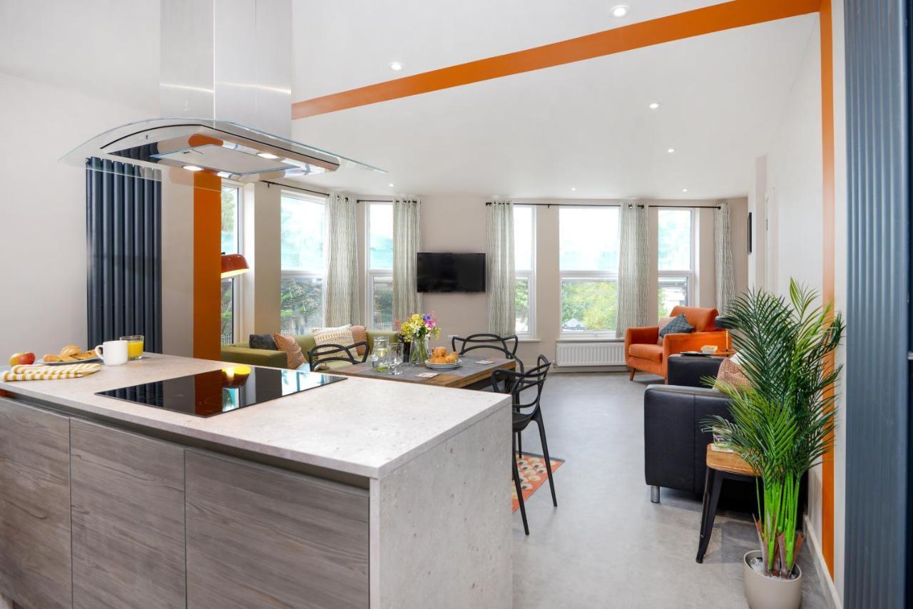 Apartment Three - Free Private Car Park - Sleeps 6 - 3 Shower Rooms - By Ocean City Retreats Plymouth Exteriér fotografie
